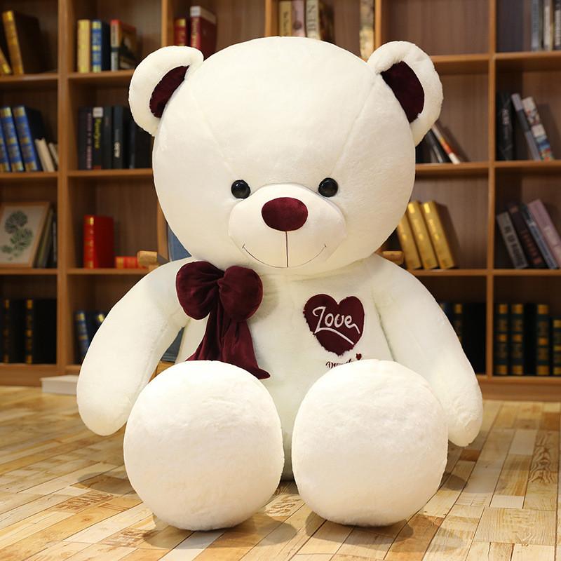 Bear Plush Teddy Toy Stuffed Animal Pillow Soft Long Festival Children Doll Gift
