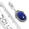 925 Sterling Silver Pendant Women Gemstone Handmade Jewelry Engagement Gift Blue Green Purple Copper Turquoise Pearl Lapis Mother Of Pearl Solitaire