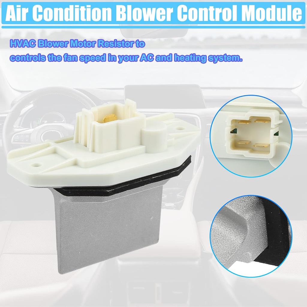 ACROPIX HVAC Blower Motor Resistor AC Blower Control Module Fit for Acura TL 1999-2003 No.79330S0KA01 - Pack of 1