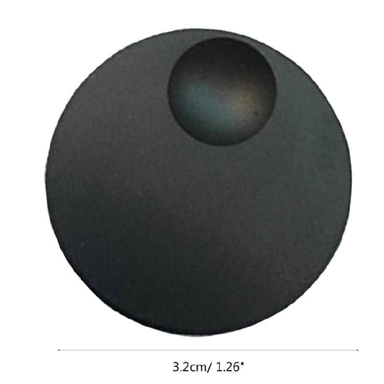 Ovladač hlasitosti 32x13mm Ovladač hlasitosti Černý Matný Pevný Hliník