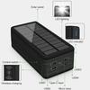 200000mAh Mobile Solar Power Bank Supporting Fast Wireless Charging for LED Lights and Flashlights