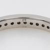 Full eternity Ring Pt900Platinum/diamond #8.2(US Size) 5.0g Women Used