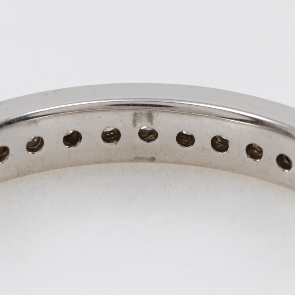 Full eternity Ring Pt900Platinum/diamond #8.2(US Size) 5.0g Women Used