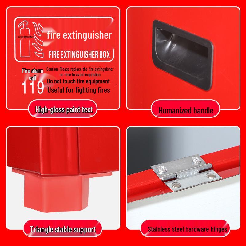 4KG & 5KG Fire Extinguisher Box Set - Household, Commercial, School Use, Multi-Spec Fire Hydrant Box