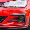 Car Front Bumper Fog Light Frame Cover For VW Golf 7.5 GTI 2018   Front Fog Lamp Frame Running Light Foglight