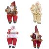 Xmas Tree Ornament Figurine Santa Claus Doll Santa Figure Kids Gift Merry Christmas Decorations