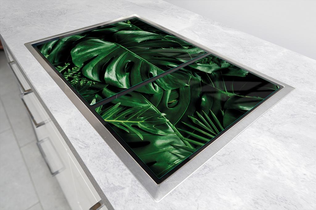 SZKLANA PŁYTA OCHRONNA NA KUCHENKĘ 75x52 MONSTERA