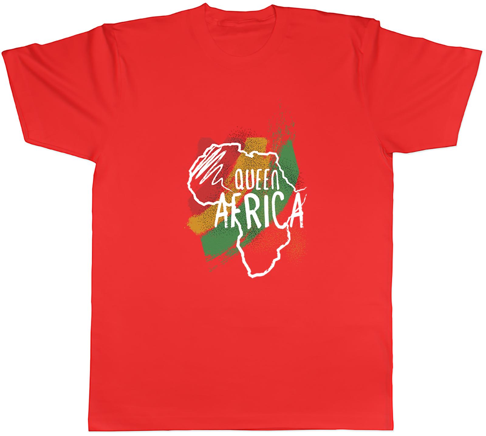 Queen Africa Unisexs TShirt Grunge Continent Unisex Tee Gift S