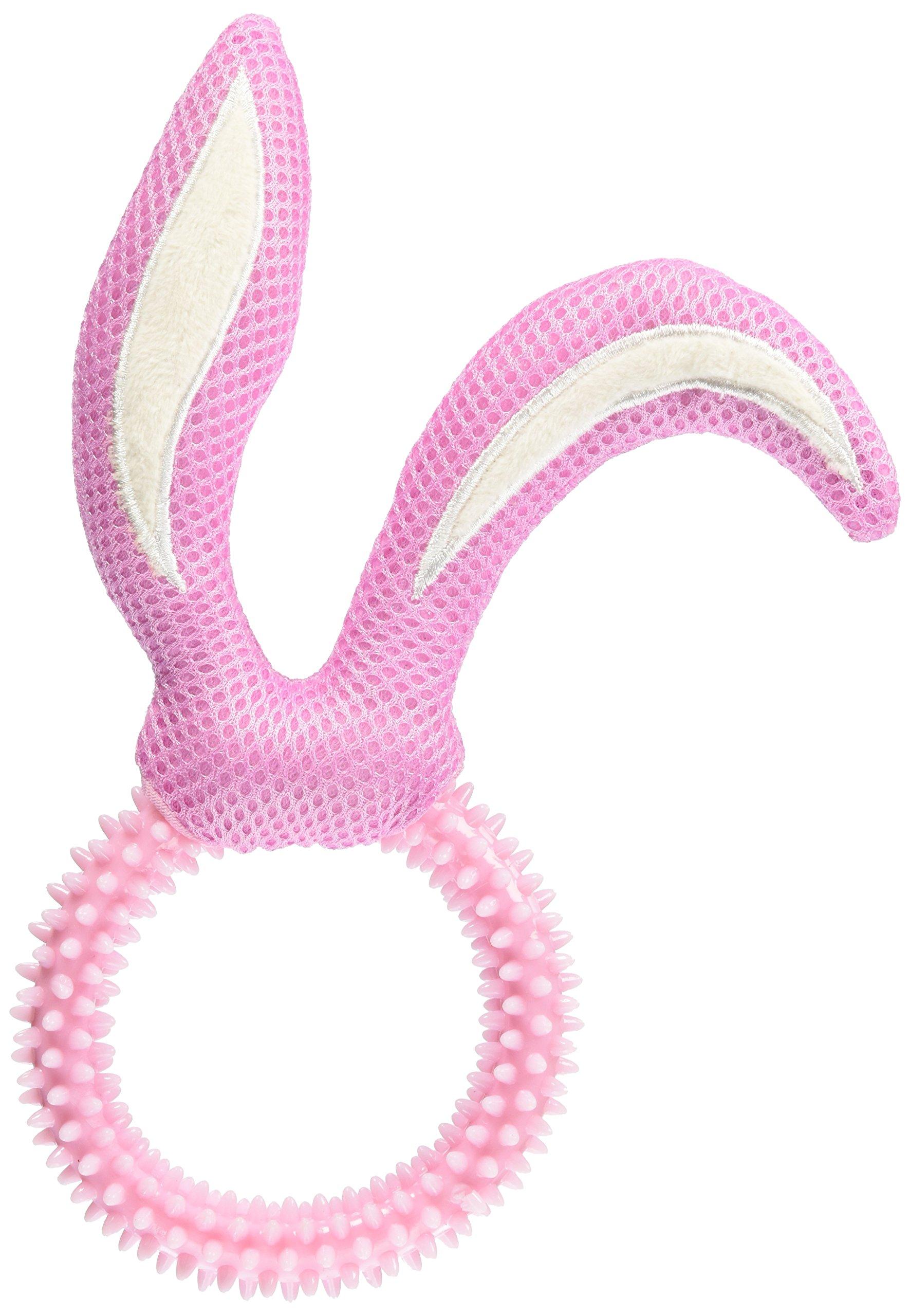 

Puppies Choice Dog Toy Bunny Ring Pink розовый