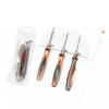 Wooden Handle Embroidery Stitch Pen 2.5mm/3.5mm/5mm Punch Stitching Kit  Sewing