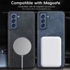 Magnetic Retro Leather Soft Case For Samsung Galaxy S21 FE S21FE Wireless Charging Phone Case Cover