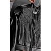 Spring and Autumn New Vintage Maillard Casual Commuter Versatile Short Jacket Top Leather Jacket Men and Women