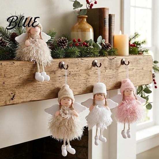 Christmas Party Accessories Cute Plush Angel Doll Ornament Small Fairy Festive Home Decor
