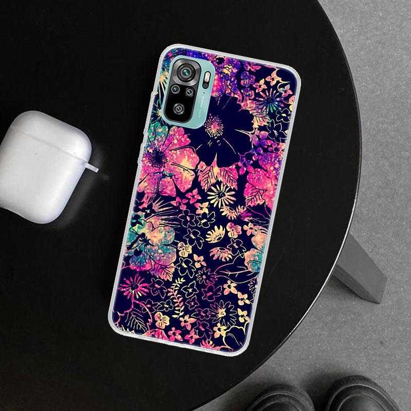 Mandala Sonnenblume Mandala Handyhülle Cover für Xiaomi Redmi Note 15 14 13 12 11 Pro Plus 14S 12S 11S 11T 11E 10S 10 Individuell F