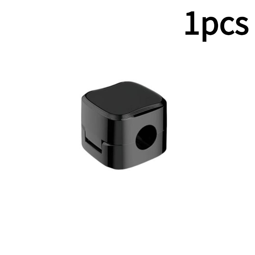 1/3/5/10pcs Cable Organizer Magnetic Plug Box Silicone Cable Winder Flexible Cable Management Clips for Office Desktop Home