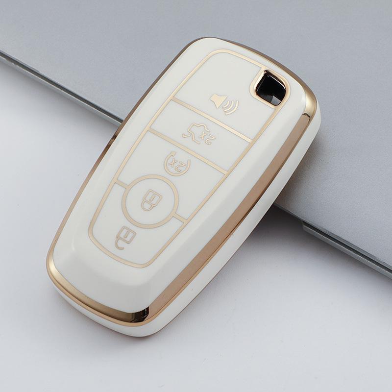Ford Key Case for Focus, Escort, Taurus, Mondeo, Edge, Explorer Models