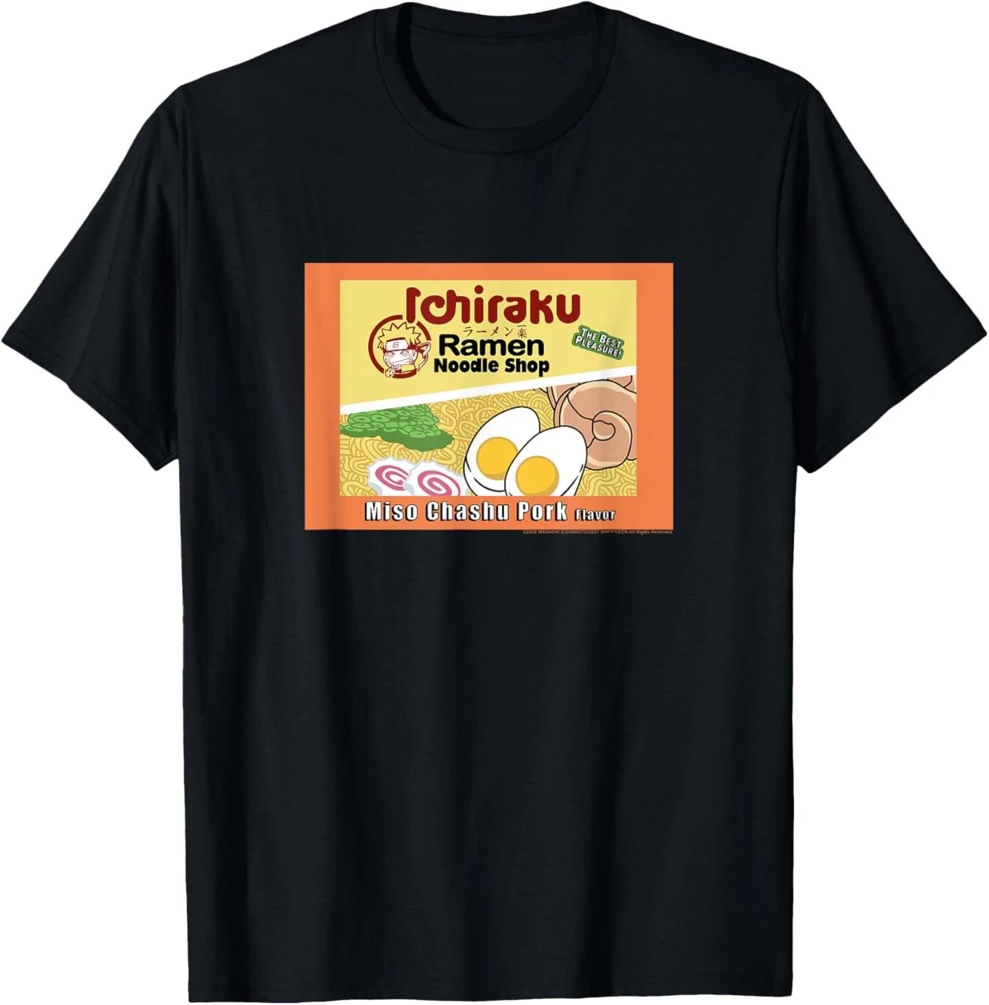 

Naruto Shippuden Ichiraku Ramen Package Anime T-Shirt 4XL