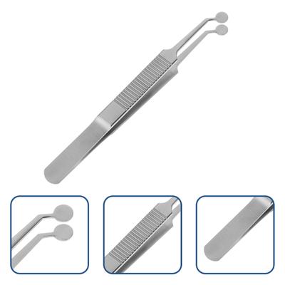 Eyelid Turn Eye Apparatus Clip Tool Ophthalmic Meibomian Glands Massage Eye Care Stainless Steel Eyelid Massage Tweezers