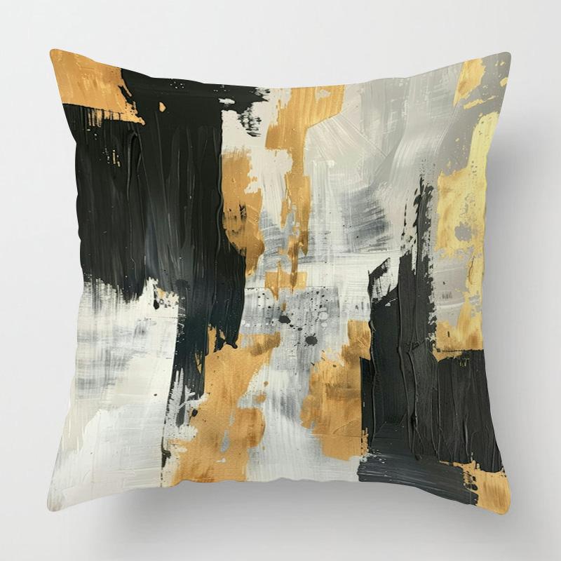 

Скандинавский стиль Абстрактное искусство Фигура Наволочка 40x 40см Гостиная Диван Декоративная наволочка Комната Декоративная Эстетика 40x40cm 16x16in