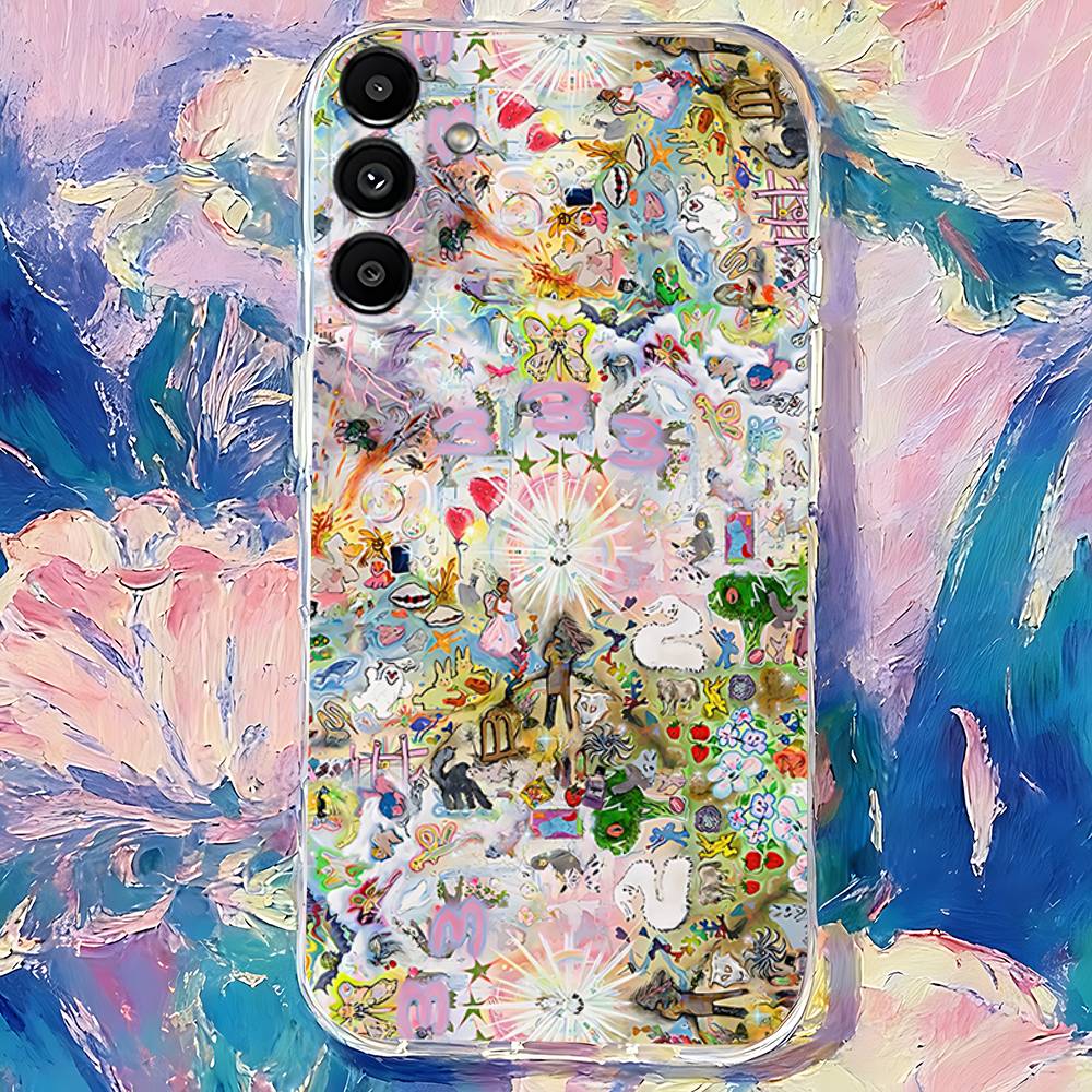 B-Bladee 333 Album ART Phone Case For Samsung S30,S25,S24,S23,S21,S22,S20,S10,5G,FE,lite,PIus,Ultra Transparent Cover SamsungS225G