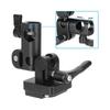 Aluminum Alloy V Mount Battery Adapter 180°Rotatable Designing for C Clamp Conversion for Light Stands and Tripods