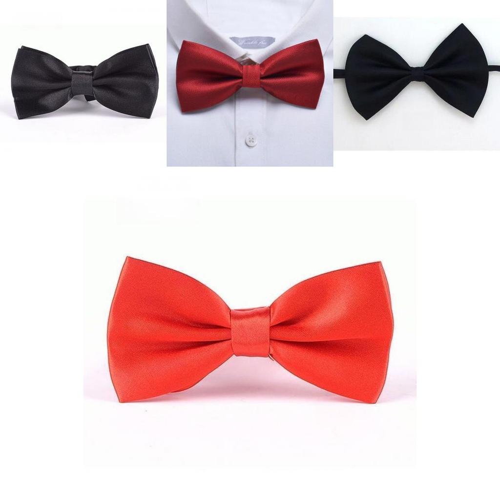 Mens Classic Bow Tie For Wedding Attire With Formal Shirt Accessory For Grooms And Groomsmen