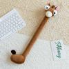 White Color Long Neck Animal Plush Pendant Cute Style Cartoon Plush Pendant  Gift For Girls