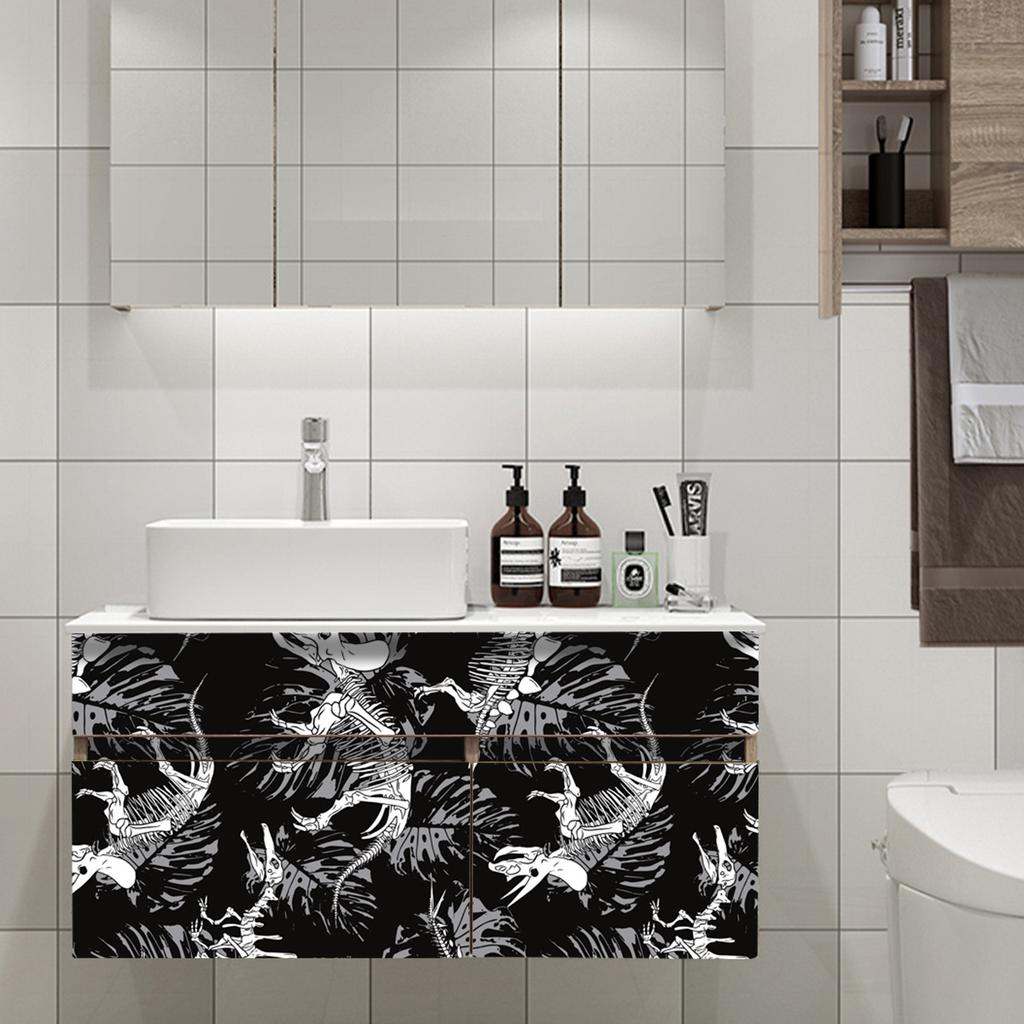 Celestial Wallpaper Gothic Peel and Stick Contact Paper Self Adhesive Night Sky Sun/Moon/Star Wallpaper for Bathroom Bedroom