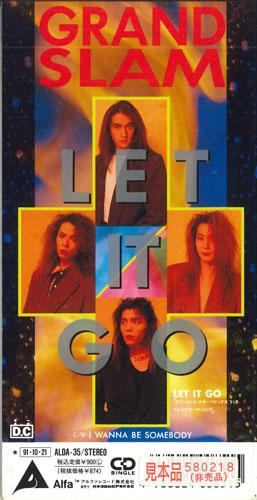 

CD GRAND SLAM - Let It Go ALDA35PROMO ALFA Japan Japanese Pop/Rock Used