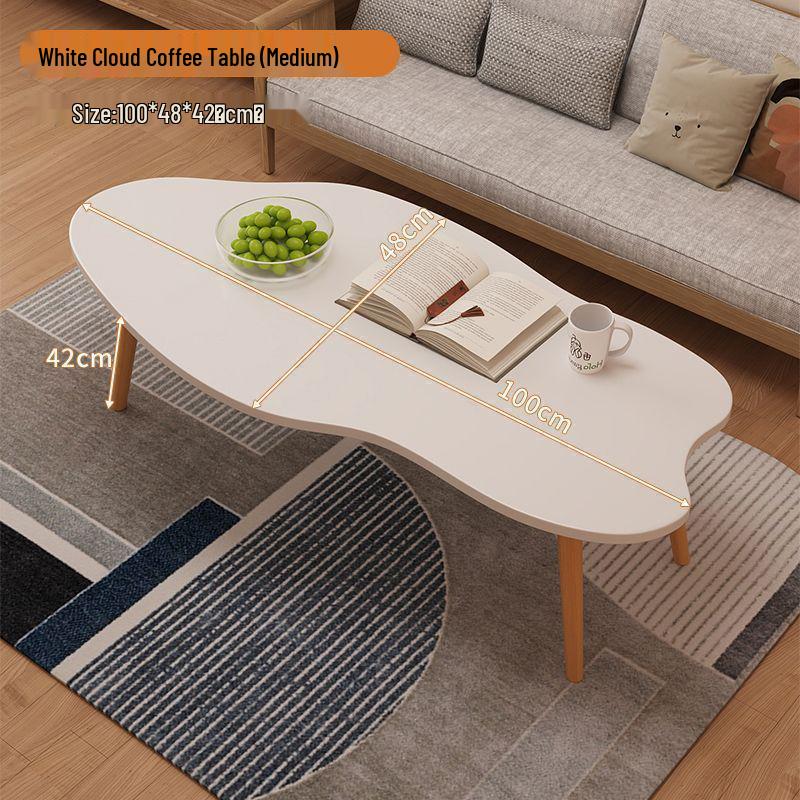 Nordic Minimalist Coffee Table for Living Room or Small Apartment
