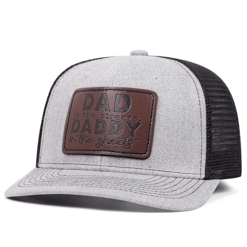 2025 Chapeau Mode Personnalisé Nouveau à Bord Plat Étiquette Richardson Chapeau Hip Hop Street Dad Chapeau Hip Hop Street Casquette de Baseball Pare-soleil