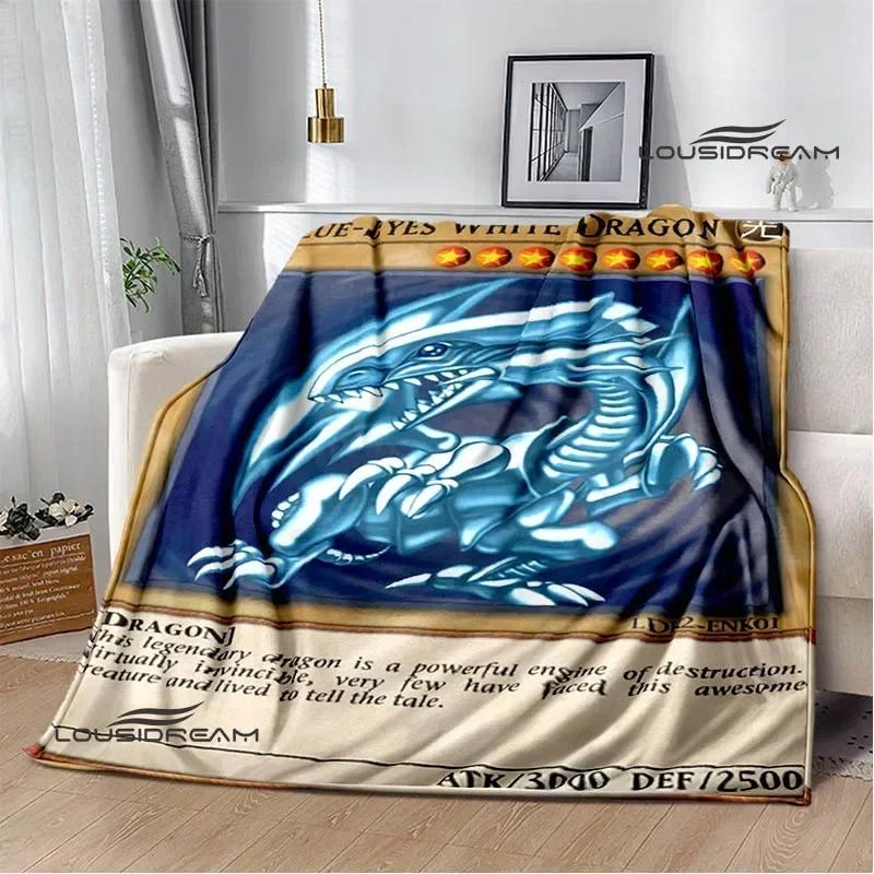 

YU-GI-OH! Card printed blanket Warm Flannel Blankets Soft and Comfortable Home Travel Blanket bed linings Birthday Gift 30x40in