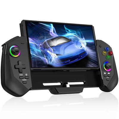 Switch Controller RGB Light Portable Mode Controller for Switch Grip Controller Program Editing Function Equipped with Gyro Sensor Vibration Rapid