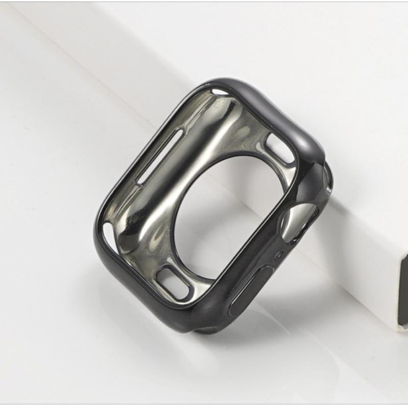 TPU Hollow Case for Apple Watch Series 11 42mm/46mm Soft Full Coverage Bumper Shell Protective Cover for iWatch S10 Accessories 7