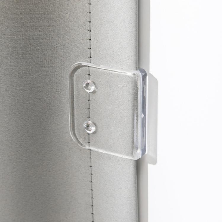 2/4/8 Piezas Clips Multiusos para Cortina de Ducha Montaje Sin Herramientas Baño A Prueba de Viento Autoadhesivos Soportes para Protector de Salpicaduras de Ducha