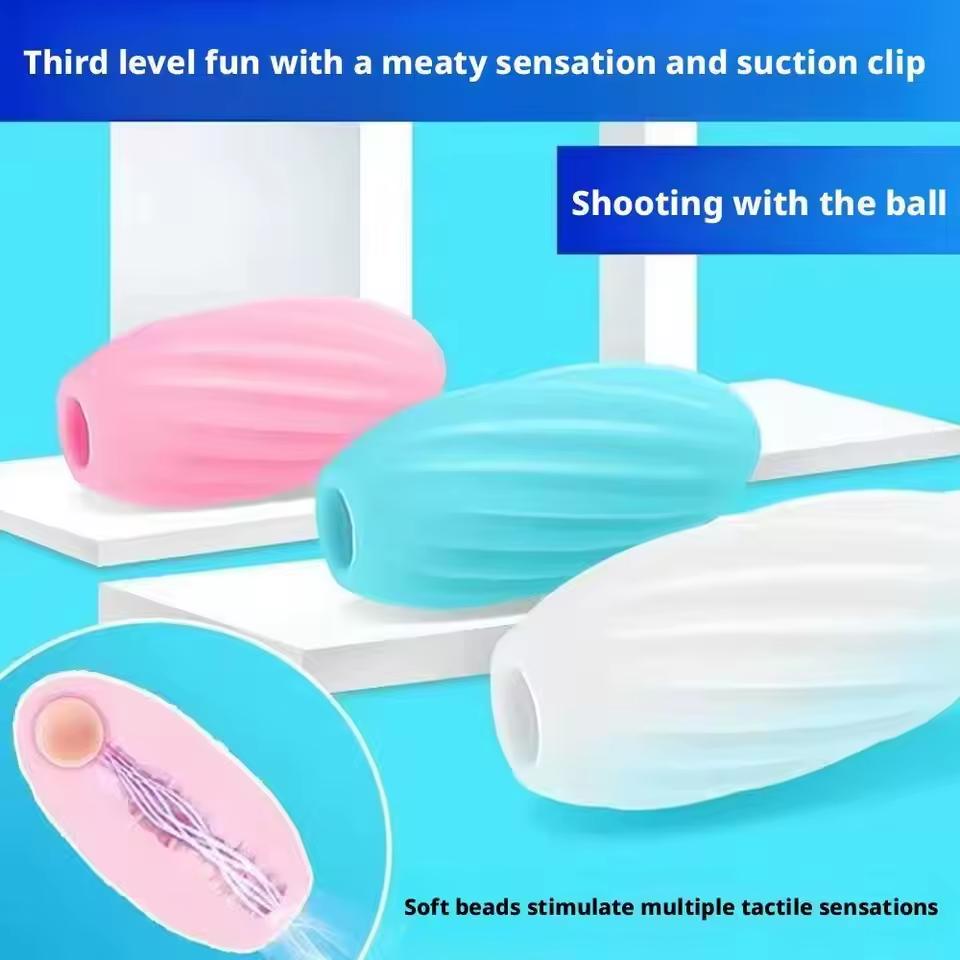 Portable Pocket Glans Masturbation Egg Male Masturbator Cup Realistic Vagina Anal Soft Tight Pussy Erotic Adult Sex Toys For Men