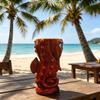 Caneca Cerâmica Formato Cavalo-Marinho Estilo Oceano Criativa Caneca Cocktail Havaiana Personalizada Caneca TIKI Adequada para Presente de Halloween