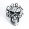 Large Western Skull Knight Hip Hop Belt Buckle