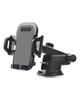 Car Mobile Phone Holder with Telescopic Suction Cup, Air Outlet Clip, and Carbon Fiber Panel Mount for the Navigator and Instrument Panel.