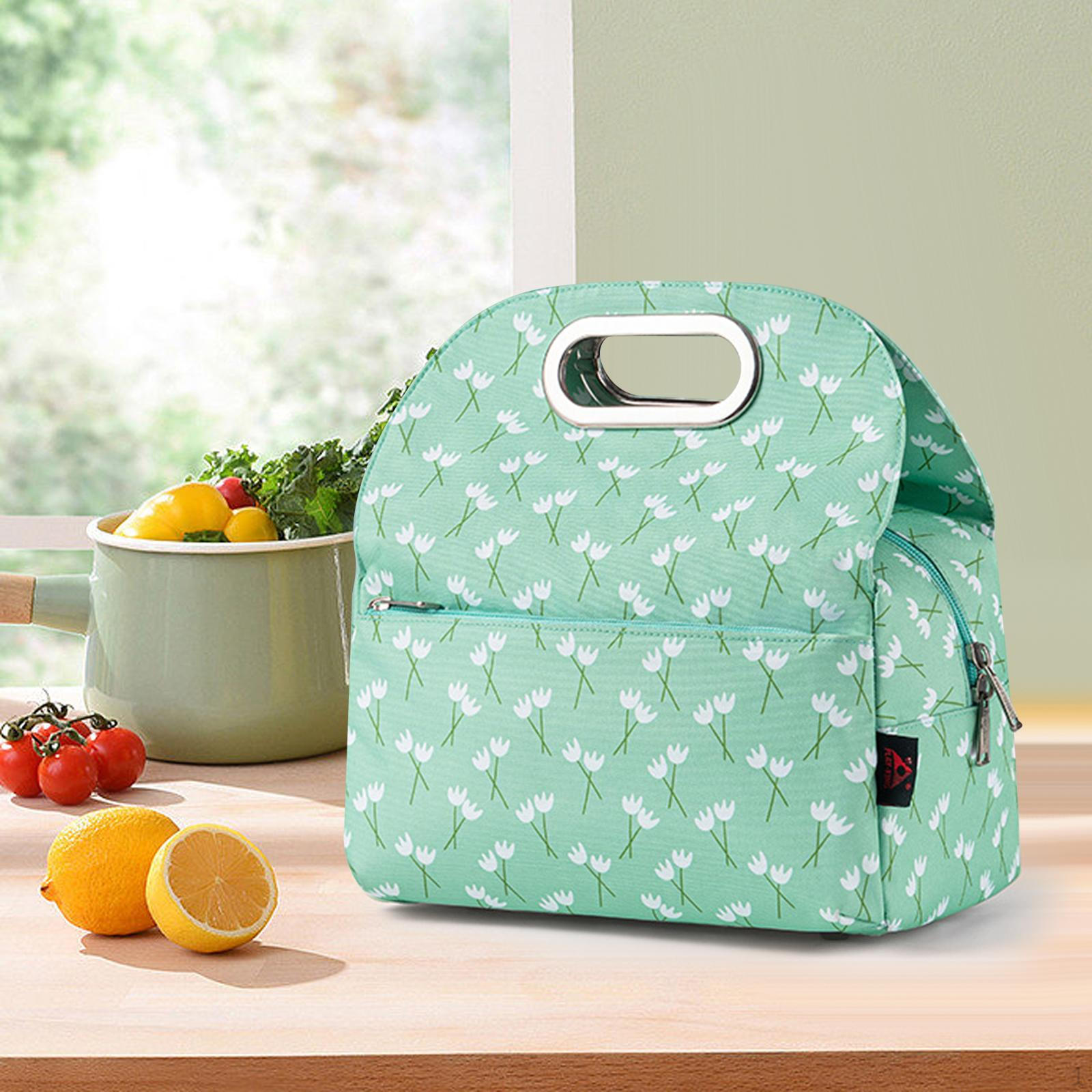 Diaper Bag Picnic Food Box Bags 5V 21A Large Capacity Thermal Insulated Lunch Storage style C 1890₽