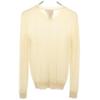 Jil Sander Made In Italy Cashmere Blend Long Sleeve V Neck Sweater Knit Men's Used