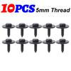 Car Fender Bumper Screws Black Metal Self Tapping Screw Fastener Retainer Clips for BMW E46 E90 F30 F10 Mercedes Benz W204 W212