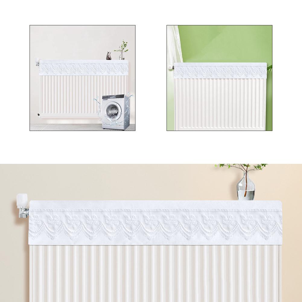 Breathable Fabric 40 60 80 100 140 160 180 200 220CM* 10CM Radiator Dust Cover Machine Washable Maintains Functionality