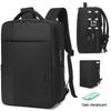 Men's Expandable Business Travel Laptop Backpack