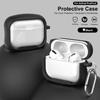 2-in-1, solid color frame, suitable for AirPods1/1st generation protective case, Apple Pro/1 wireless bluetooth headset.