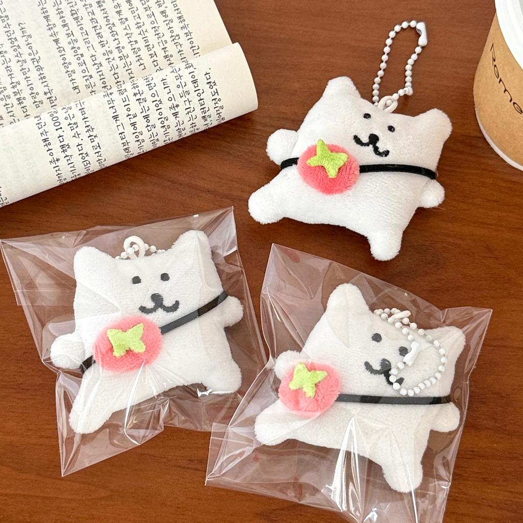 1/3 Pcs Cute Cartoon Puppy Doll Pendant Versatile Plush Doll Pendant Backpack Keychain Decorative Small Pendant