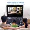 9.8" HD Portable DVD Player & Mini TV