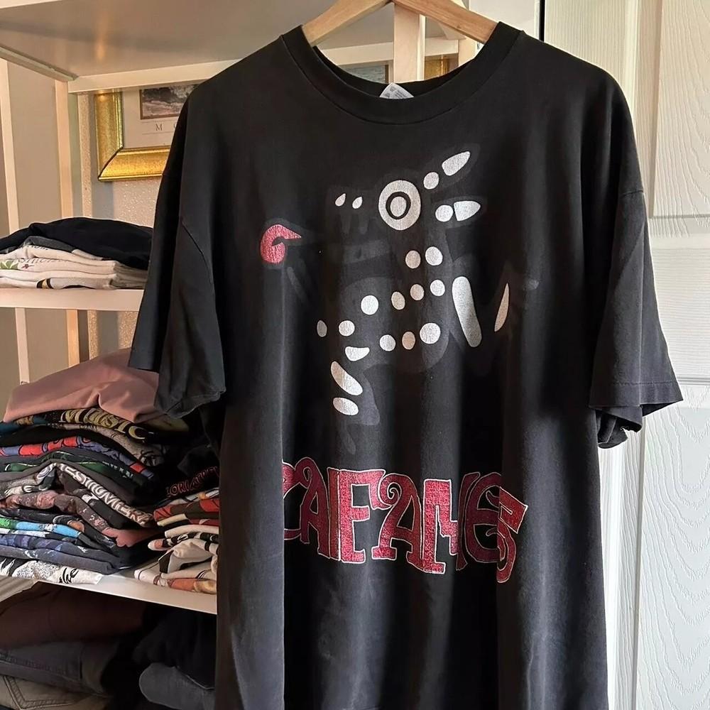 

Caifanes band graphic short sleeve black shirt men women S5XL Unisex T-Shirt M