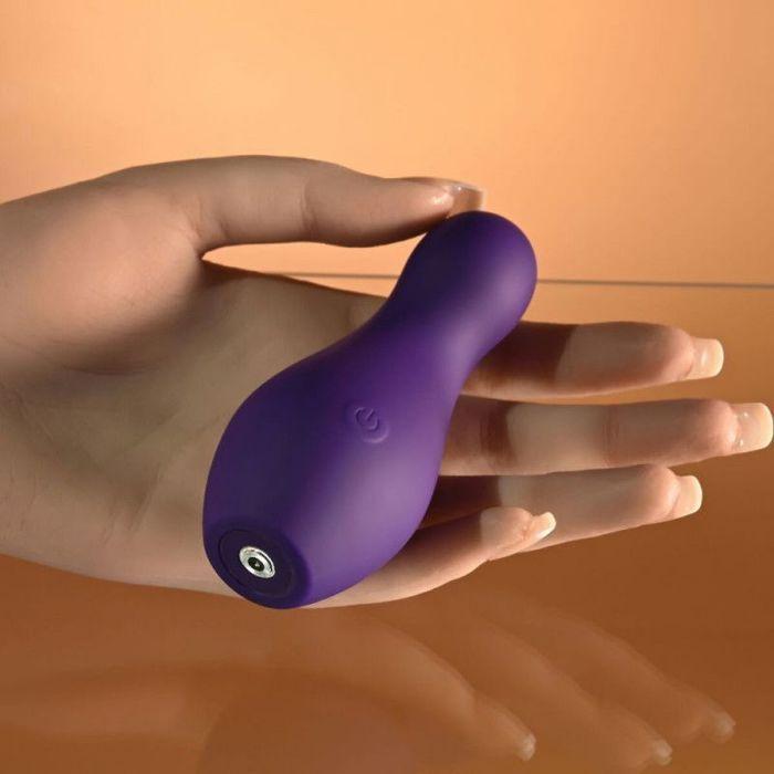 Vibrant en silicone - PLAYBOY - The Jet Set Vibe - Violet - Discret - Rechargeable USB