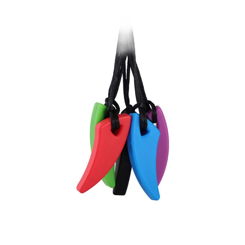 Baby Bijtketting Voedselkwaliteit Siliconen Sensorisch Kauwspeeltje Voor Kinderen Baby Autisme